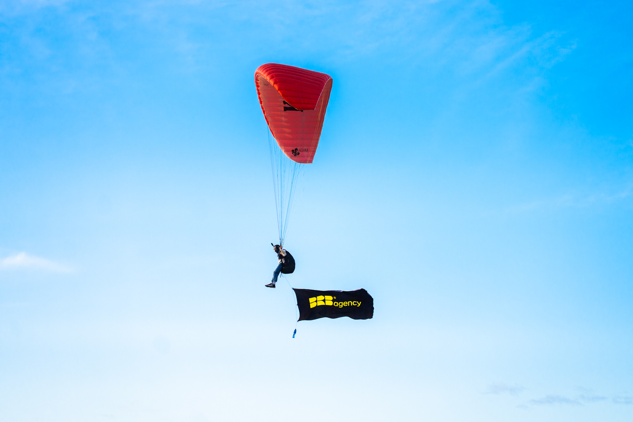 Aerial brand visibility